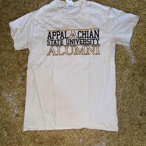 Gildan White Appalachian State University Alumni Tee